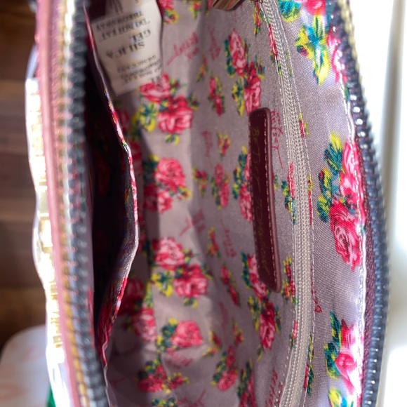 Burgundy Betsy Johnson Purse - Picture 4 of 4